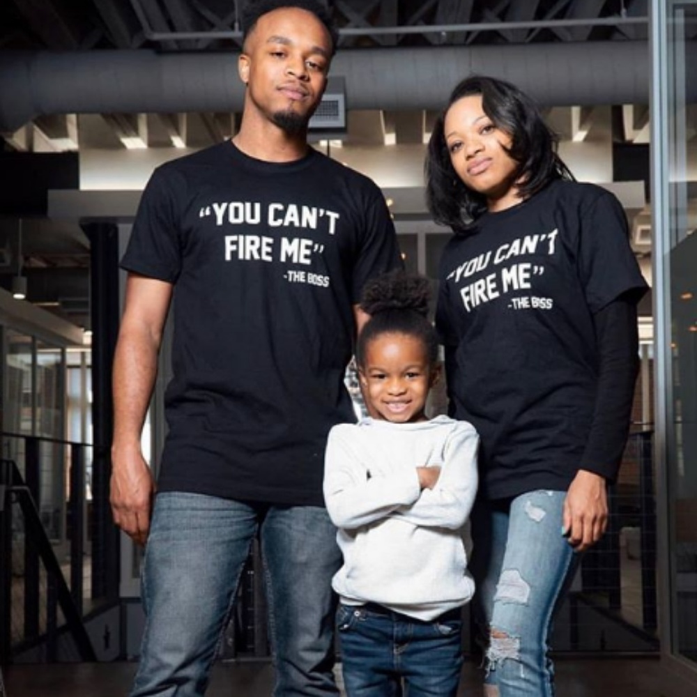 2 for $25 “You Can't Fire Me-The Boss"  Tees